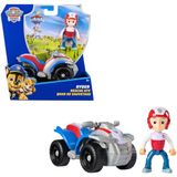 Paw Patrol, Ryder oyun figürlü kurtarma ATV’si (sürdürülebilir temel araç/ana araç), 3 yaşından büyük çocuklar için oyuncak