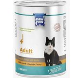 Paw Paw 400 gr Kuzu Etli Soslu Yetişkin Kedi Konservesi