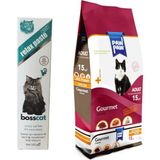 Paw Paw Gurmeyetişkin Kedi Maması 15 kg + Destek Malt