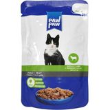 Paw Paw Kedi Yaş Maması Kuzulu 85 gr