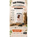 PAW RANGERS Marsilya sabun kokulu Topaklanan Kedi Kumu 10L –%100 Doğal Beyaz Bentonit – Güçlü Koku Kontrolü – Süper Emici Premium Kedi Kumu