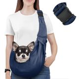Pawaboo Köpek Askısı Taşıyıcı, Geri Dönüşümlü El Serbest Köpek Taşıyıcı Askı Ayarlanabilir Kayış Toka ve Emniyet Tasması ile - Yumuşak Kese ve Bez - Küçük Kediler ve Köpekler için Uygun, 12 lbs'ye