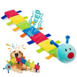 PAWCHIE Gıcırtılı Köpek Oyuncakları - Köpekler için Doldurma Peluş Oyuncak, Diş Çıkarma ve Çiğneme için Kırışık Kağıtlı Çiğneme Oyuncakları, Orta Büyük Köpekler için Dayanıklı Sert Köpek Oyuncakları