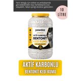 Pawdaz Aktif Karbonlu Bentonit Kedi Kumu - 10 LİTRE