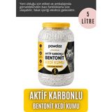 Pawdaz Aktif Karbonlu Bentonit Kedi Kumu - 5 LİTRE