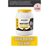 Pawdaz Doğal, Topaklanan, Bentonit Kedi Kumu 5 Litre