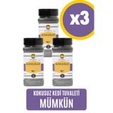 pawdaz Kokusuz X 3 - Aktif Karbon Ve Siyah Çay Özlü Kedi Kumu Kokusu Giderici (1500 ML. /900 GRAM ± 50 G)