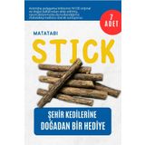 pawdaz Matatabi - Stick ( Kalın - 7'li ) Diş Temizlemeye Ve Stres Gidermeye Yardımcı Doğal Oyuncak