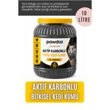 pawdaz Tofu Kedi Kumu (Aktif Karbonlu) - 10 Litre- Tozsuz, kokusuz, topaklanan