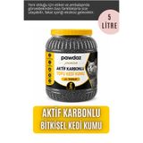 pawdaz Tofu Kedi Kumu (Aktif Karbonlu) - 5 Litre- Tozsuz, kokusuz, topaklanan