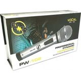 Pawer PW-102 Profesyonel Kablolu El Mikrofonu Metal Kasa - Siyah