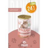 Pawgo Avantaj Serisi | Somonlu | Yetişkin | Pate | Kedi Yaş Mama | 400G x 24
