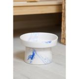 Pawicci 15° Eğik Seramik Kedi Mama Kabı – Yükseltilmiş, Kaymaz, Doğal ve Sağlıklı Mama Kasesi