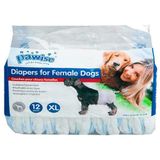 Pawise 12974 XLarge 38-56 cm 12 Adet Dişi Köpek Pedi