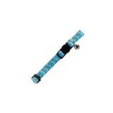 Pawise 20-30 cm 10 mm Yeşil Mavi Zilli Kedi Boyun Tasması