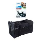 Pawise 43x25x25 cm Siyah Kumaş Kedi ve Köpek Taşıma Çantası