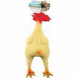Pawise 44.5 cm Lateks Tavuk Kedi Oyuncağı