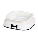 Pawise 500 ml 16x5.5 cm Beyaz Köpekler için Yavaş Beslenme Mama Kabı