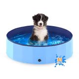 Pawise 81x8 inç Dış Mekan Katlanabilir Köpek Havuzu