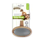 Pawise Ahşap Tutma Saplı Oval Kedi Ve Köpek Tarama Fırçası Large