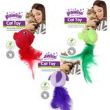 Pawise Catnipli Peluş Kuş Kedi Oyuncağı 12 cm Sptgl - Renkli