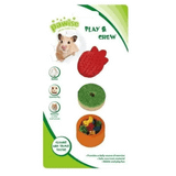 Pawise No:1 Kemirgenler İçin Ahşap & Lif Yenebilir Oyuncak