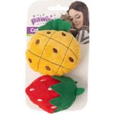 Pawise Örgü Kedi Oyuncağı Çilek - Ananas Svlrs - Renkli