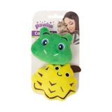 Pawise Örgü Kedi Oyuncağı Kurbağa - Ananas Sptgl - Renkli