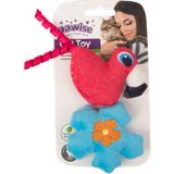 Pawise Örgü Kedi Oyuncağı Kuş - Çiçek Svlrs - Renkli