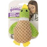 Pawise Örgü Kedi Oyuncağı Ördek Svlrs - Renkli