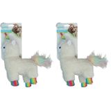 Pawise Rainbowworld -Llama Köpek Oyuncağı (2 paketi)