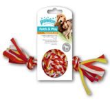 Pawise Renkli 2 Düğümlü İp Top 20 cm Köpek Oyuncağı
