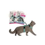 Pawise S 14.5x25-18x30 cm Yeşiil Mavi Kedi Göğüs Tasması