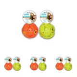 Pawise Sesli Ödül Topu Köpek Oyuncağı 7 cm (4 paketi)