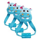Pawise Vivid Life-Hippo With Tugger Köpek Oyuncağı (3 paketi)
