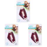 Pawise Yum N Fun Tavuk Aromalı Çiğneme Köpek Oyuncağı 11 cm (3 paketi)