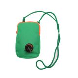 Pawlook Design Cep Telefonu Çantası –Dışkı Poşeti, Fermuarlı, Gizli Poşet Gözü, Köpek Gezdirme için İdeal, Yeşil