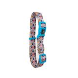 Pawlook Köpek Boyun Tasması – Geri Dönüştürülmüş, Ayarlanabilir, Emniyet Tokalı – Küçük ve Büyük Irklar için – Tüy Toplamaz, Yıkanabilir, AirTag & İsimlik Uyumlu, Woof,Large