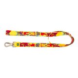 Pawlook Köpek Gezdirme Kayışı – Geri Dönüştürülmüş, Sağlam Karabina Metal Kancalı, Yumuşak Dokulu, Emniyetli, Tüy Toplamaz, Ayarlanabilir, Küçük ve Büyük Irklar, Recycled.Sarı Large