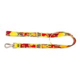 Pawlook Köpek Gezdirme Kayışı – Geri Dönüştürülmüş, Sağlam Karabina Metal Kancalı, Yumuşak Dokulu, Emniyetli, Tüy Toplamaz, Ayarlanabilir, Küçük ve Büyük Irklar, Recycled.Sarı Large
