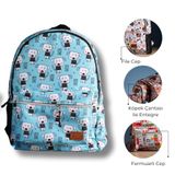 Pawlook x Human Sırt Çantası – Laptop Bölmeli, Su Geçirmez Ön Cepli, 15" Uyumu, Termos Bölmeli, Ayarlanabilir Askılı, Ergonomik & Şık Tasarım, Cute