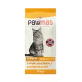Pawmas Tavuklu Ciğerli 15 kg Yetişkin Kuru Kedi Maması