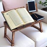 Pawn Mark Company Ahşap Kuran-I Kerim Rahlesi - Ergonomik, Katlanabilir ve Ayarlanabilir Masaüstü Tasarım ile Konforlu Kitap Okuma