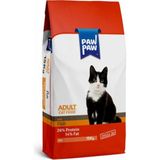 Pawpaw Yetişkin Kedi Maması Balıklı 15 kg Sağlıklı Deri Parlak Tüyler İçin Özel Formül