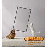 Pawsafe Menteşeli Pencere Sineklik Sistemi – Kedi Dostu Tasarım | Palace Aluminium - Antrasit - 50 X 100