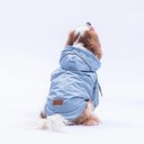 PawStar 25501 Gri Pluvia Yağmurluk Küçük Irk Köpek Yağmurluğu