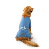PawStar 26951 Mavi Ducks Orta-Büyük Irk Köpek Pijama Tulum
