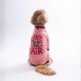 PawStar 26952 Pink Love Air Orta-Büyük Irk Köpek Pijama Tulum