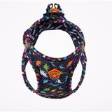 Pawstar Air-Mesh Dino Köpek Göğüs Tasması - Lacivert