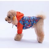 Pawstar Amsterdam Fall Polarlı Su Geçirmez Küçük Irk Köpek Yağmurluğu (M)